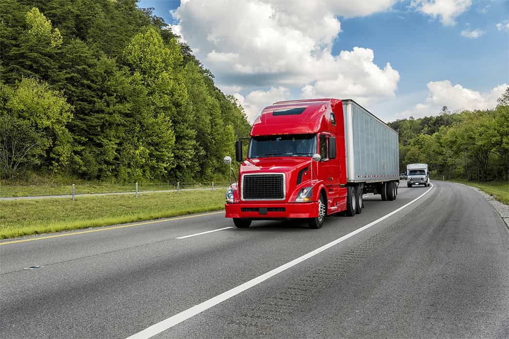 Full Truckload Shipping: Red