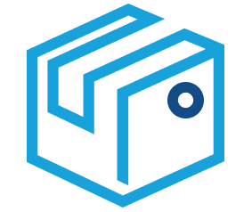 parcel delivery truck icon